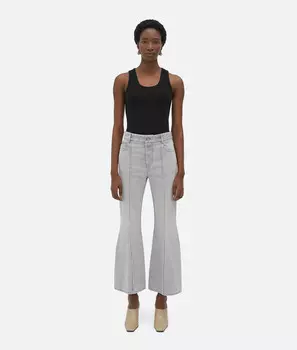 Джинсы женские Bottega Veneta, светло-серый