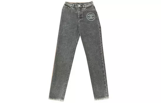 Джинсы женские Chanel, серый