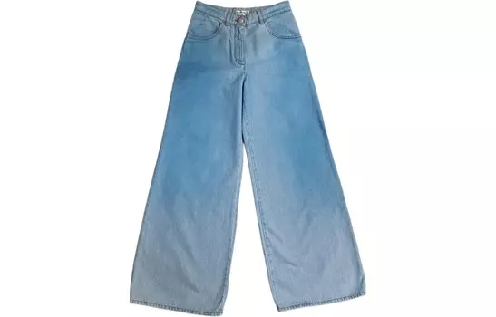 Джинсы женские Chanel, синий / светло-синий