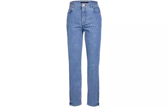 Джинсы женские Chanel, светло-синий