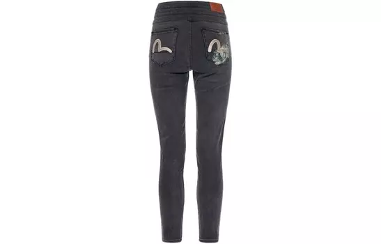 Джинсы женские черные Evisu