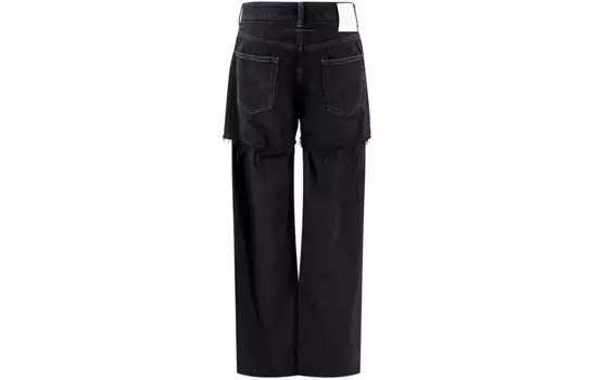 Джинсы женские черные Mm6 Maison Margiela
