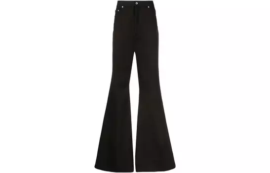 Джинсы женские черные Rick Owens Drkshdw