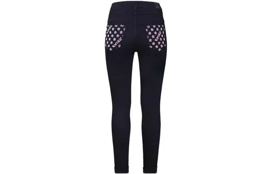 Джинсы женские деним синие Evisu