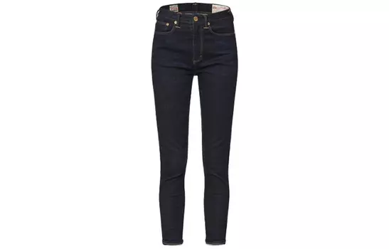 Джинсы женские деним синие Evisu