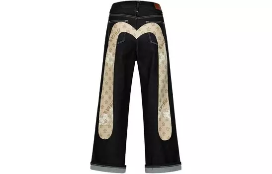 Джинсы женские деним синие Evisu