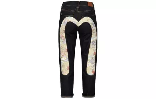 Джинсы женские деним синие Evisu