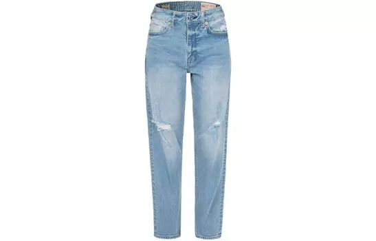 Джинсы женские деним синие Evisu