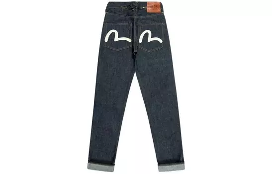 Джинсы женские деним синие Evisu