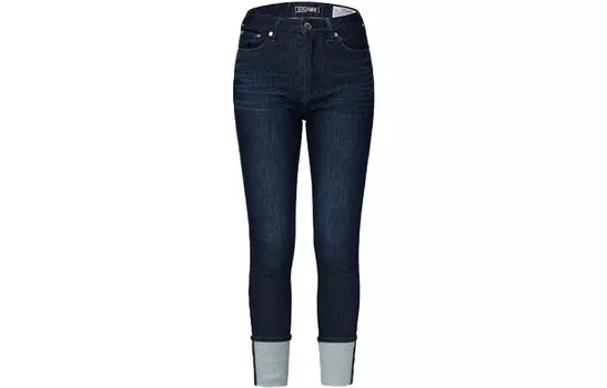 Джинсы женские деним синие Evisu