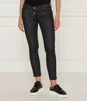 Джинсы женские Dsquared2 зауженные, черный