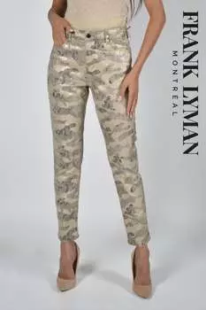 Джинсы женские Frank Lyman, золотой