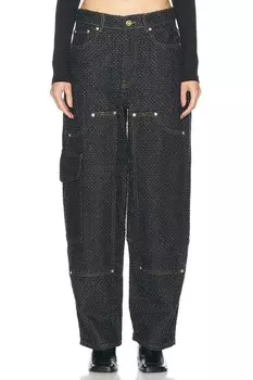 Джинсы женские Ganni, черный