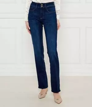 Джинсы женские Guess Jeans прямого кроя, синий
