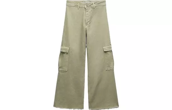 Джинсы женские хаки Zara