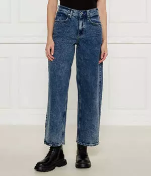 Джинсы женские Karl Lagerfeld Jeans широкого кроя, синий