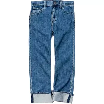 Джинсы женские королевского синего цвета Uniqlo