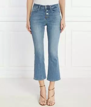 Джинсы женские Liu Jo клеш укороченные, синий