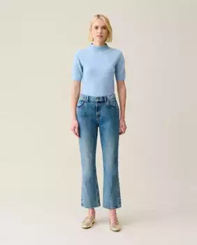 Джинсы женские Louis flare light denim Claudie Pierlot, голубой