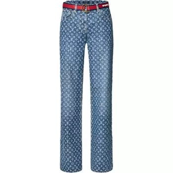Джинсы женские Louis Vuitton, синий