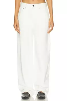 Джинсы женские Loulou Studio, слоновая кость