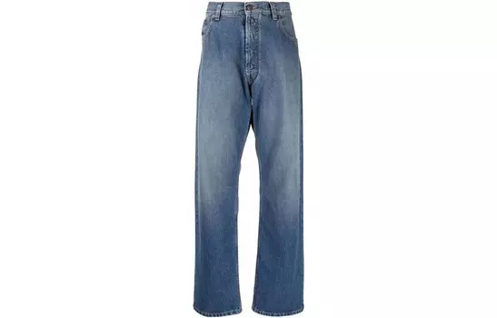 Джинсы женские Maison Margiela, темно-синий / серый