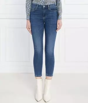Джинсы женские Marella Sport облегающего кроя укороченные, синий