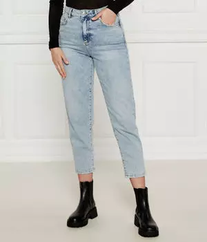 Джинсы женские Max&Co. Лиссабон с высокой посадкой укороченные, синий