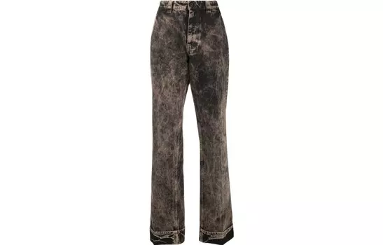 Джинсы женские Miu Miu, черный / серый