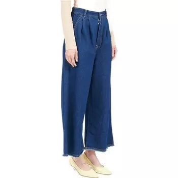 Джинсы женские Mm6 Maison Margiela с широким кроем, синий