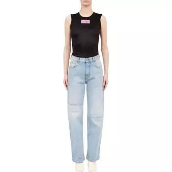 Джинсы женские Mm6 Maison Margiela, светло-голубой
