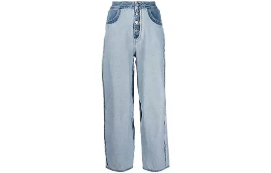 Джинсы женские Mm6 Maison Margiela, светло-синий / синий