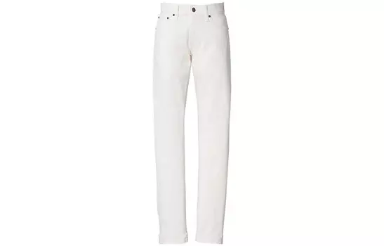 Джинсы женские молочно-белые Uniqlo