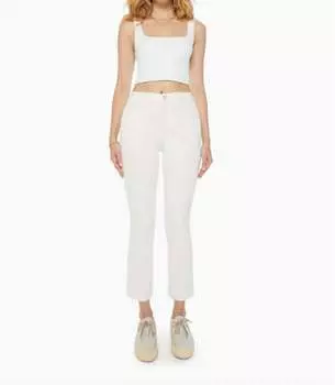 Джинсы женские Mother, цвет cream puffs