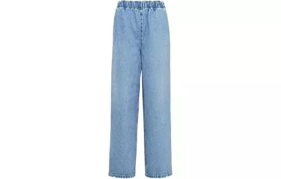 Джинсы женские небесно-голубые Prada