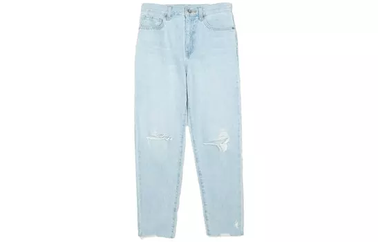 Джинсы женские небесно-голубые Uniqlo