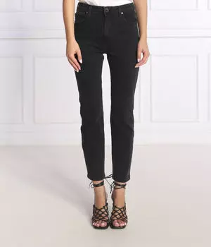 Джинсы женские Pinko Сисси облегающего кроя короткие, черный