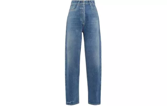 Джинсы женские Prada прямые, синий