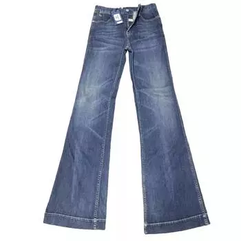 Джинсы женские Proprietor с высокой талией и клешем синего цвета Ralph Lauren