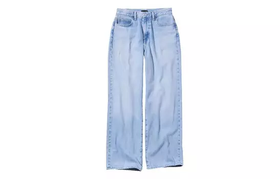 Джинсы женские пудрово-голубые Uniqlo