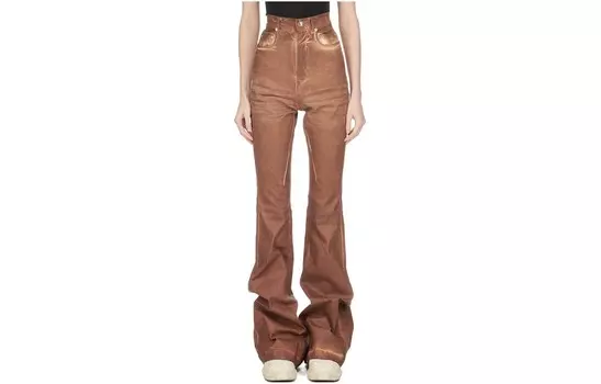 Джинсы женские Rick Owens Drkshdw, коричневый