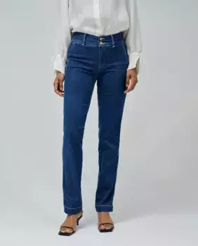 Джинсы женские Secret Chino Push In Straight Salsa Jeans, синий