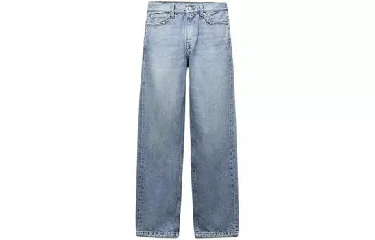 Джинсы женские серии ZW светло-голубые Zara