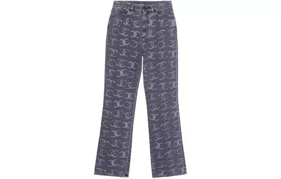 Джинсы женские серые CHANEL, серый