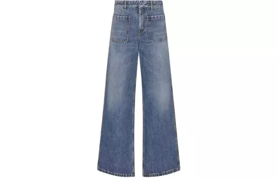 Джинсы женские синие Dior