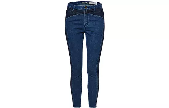 Джинсы женские синие Evisu