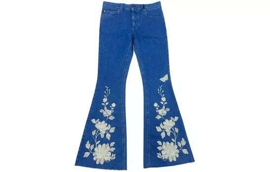 Джинсы женские синие Gucci