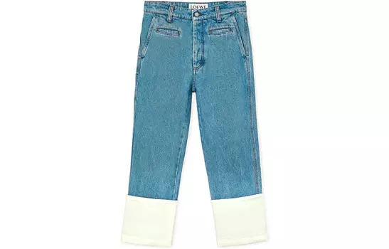 Джинсы женские синие Loewe