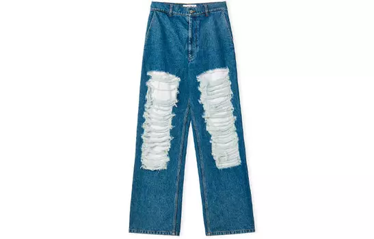 Джинсы женские синие Loewe