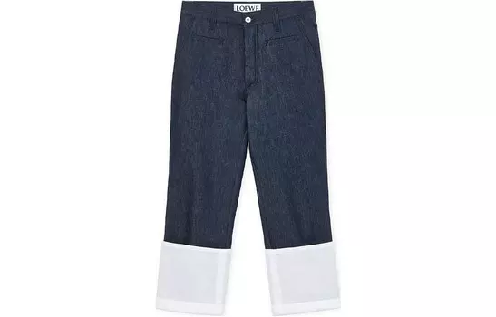 Джинсы женские синие Loewe